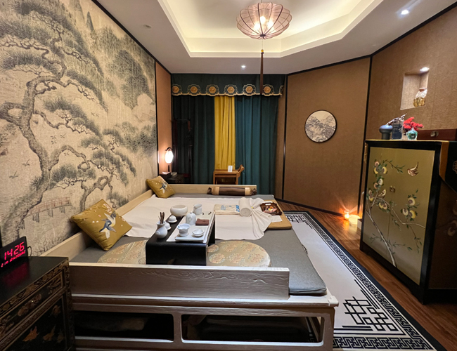 广州海珠足疗减压会所环境展示（二）一种真挚的艺术生活态度